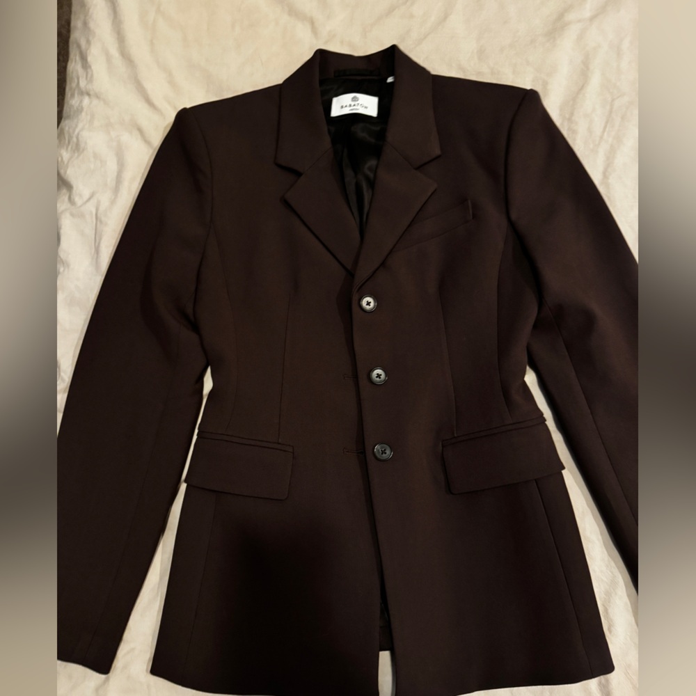 Aritzia- Babaton Standout Blazer (Re)essential - Brown - Picture 2 of 4
